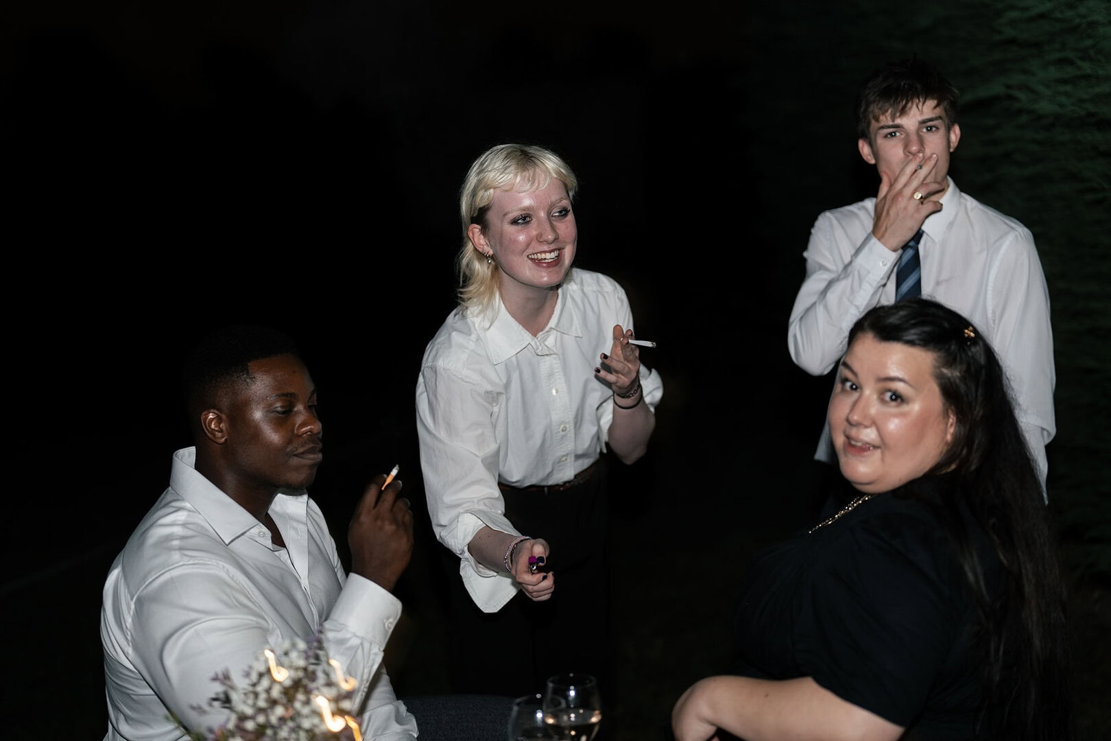 Caught in the moment, formal awards ceremony, London