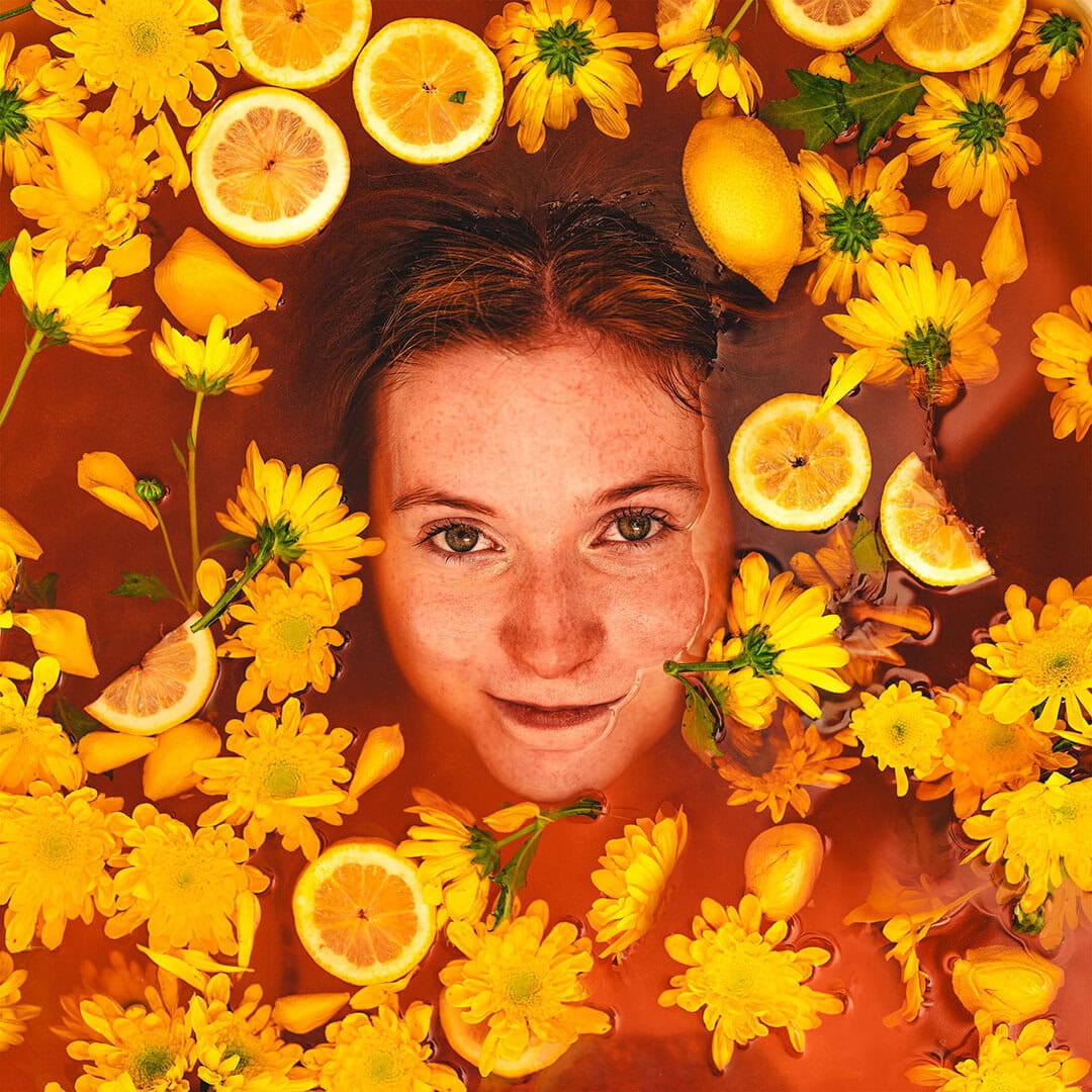 Studio headshot portrait